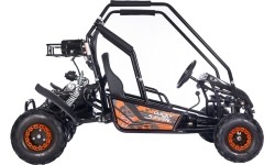 Gokart spalinowy Lucky Seven Lift, dwuosobowy, pomarańczowy
