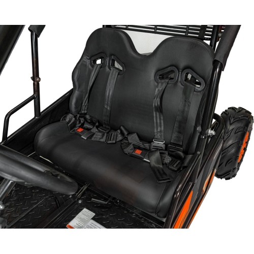 Gokart spalinowy Lucky Seven Lift, dwuosobowy, pomarańczowy