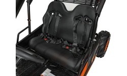 Gokart spalinowy Lucky Seven Lift, dwuosobowy, pomarańczowy