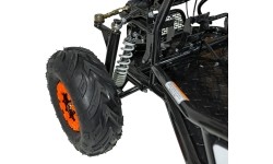 Gokart spalinowy Lucky Seven Lift, dwuosobowy, pomarańczowy