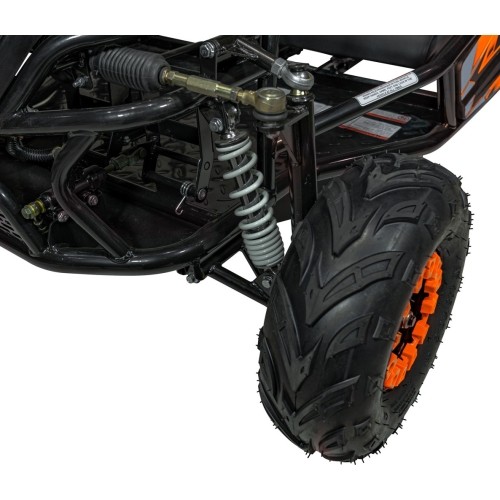 Gokart spalinowy Lucky Seven Lift, dwuosobowy, pomarańczowy