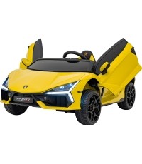 Pojazd elektryczny Lamborghini Revuelto XL, żółty