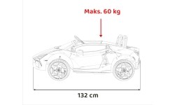 Pojazd elektryczny Lamborghini Revuelto XL, żółty