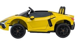 Pojazd elektryczny Lamborghini Revuelto XL, żółty