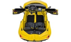 Pojazd elektryczny Lamborghini Revuelto XL, żółty