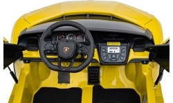 Pojazd elektryczny Lamborghini Revuelto XL, żółty