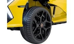 Pojazd elektryczny Lamborghini Revuelto XL, żółty