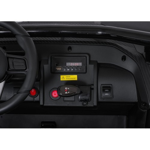 Samochód elektryczny dla dzieci RACING Road 2000 czarny