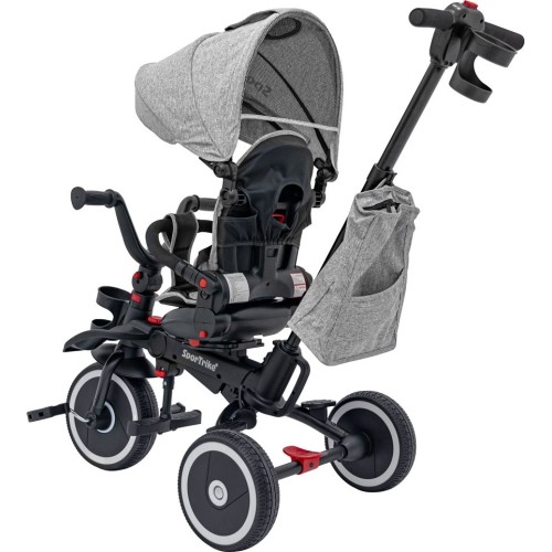 Rowerek trójkołowy RIDER SPORTRIKE, szary