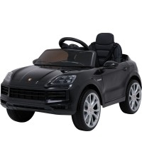 Pojazd elektryczny Porsche Cayenne, czarny