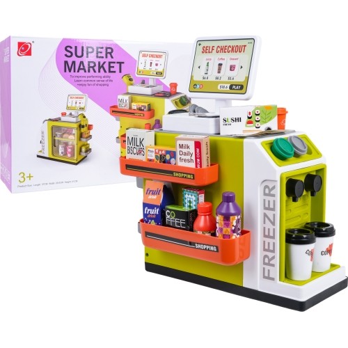 Mini supermarket z akcesoriami