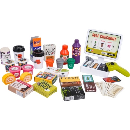 Mini supermarket z akcesoriami