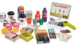 Mini supermarket z akcesoriami