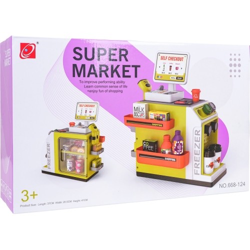 Mini supermarket z akcesoriami