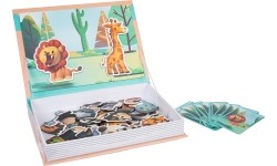 Puzzle magnetyczne z książeczką „Safari"