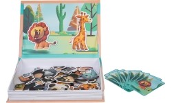Puzzle magnetyczne z książeczką „Safari"