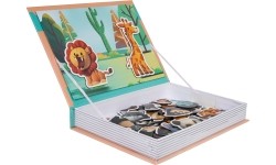 Puzzle magnetyczne z książeczką „Safari"