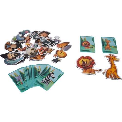 Puzzle magnetyczne z książeczką „Safari"
