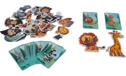Puzzle magnetyczne z książeczką „Safari"