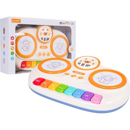 Keyboard z bębenkami dotykowymi Miś