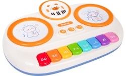 Keyboard z bębenkami dotykowymi Miś