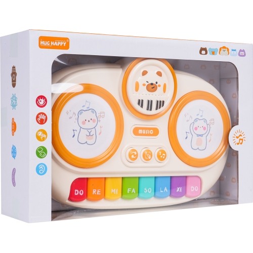 Keyboard z bębenkami dotykowymi Miś
