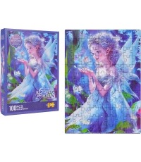 Puzzle 100 elementów Księżniczka niebieskie