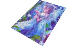 Puzzle 100 elementów Księżniczka niebieskie