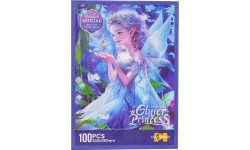 Puzzle 100 elementów Księżniczka niebieskie