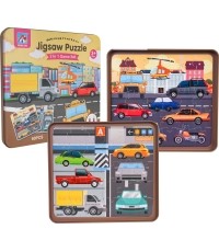 Zestaw puzzli magnetycznych „Miasto“