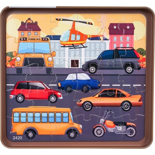 Zestaw puzzli magnetycznych „Miasto“