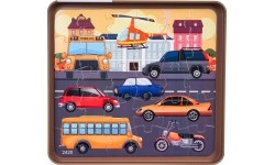 Zestaw puzzli magnetycznych „Miasto“