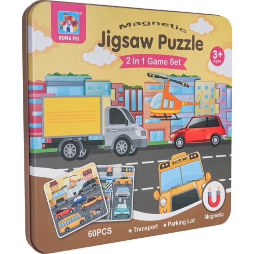 Zestaw puzzli magnetycznych „Miasto“