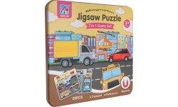 Zestaw puzzli magnetycznych „Miasto“