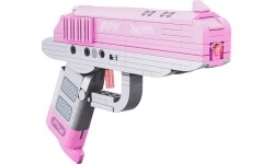Różowy klocki-konstrukcja pistolet, 237 elementów