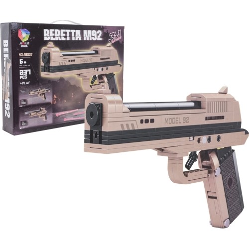 Klocki konstrukcyjne Pistolet, 237 elementów