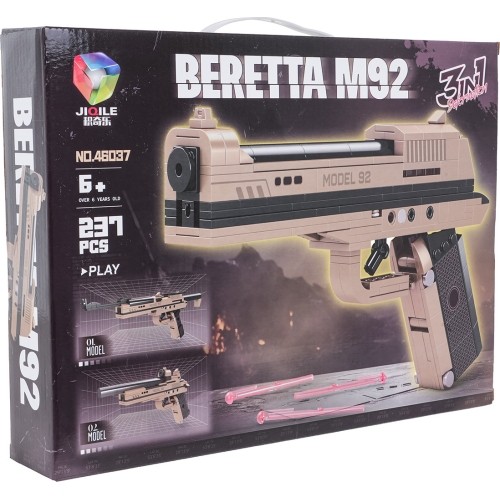 Klocki konstrukcyjne Pistolet, 237 elementów