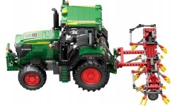 Klocki konstrukcyjne Zielony Traktor z akcesoriami, 1828 elementów