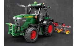 Klocki konstrukcyjne Zielony Traktor z akcesoriami, 1828 elementów