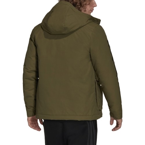 Adidas kurtka męska z kapturem, zielona GT1691