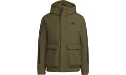 Adidas kurtka męska z kapturem, zielona GT1691
