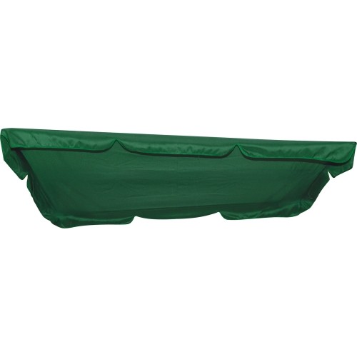 Zapasowe zadaszenie do huśtawki ogrodowej 8011, zielone, 220x117 cm