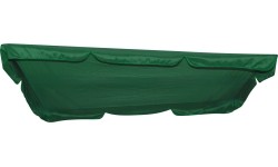 Zapasowe zadaszenie do huśtawki ogrodowej 8011, zielone, 220x117 cm