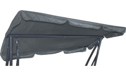 Zapasowy materiał na daszek do huśtawki ogrodowej 8011, szary