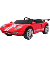 Pojazd elektryczny Ford GT, czerwony