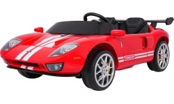 Pojazd elektryczny Ford GT, czerwony