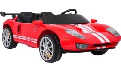 Pojazd elektryczny Ford GT, czerwony