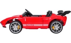 Pojazd elektryczny Ford GT, czerwony