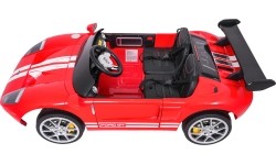 Pojazd elektryczny Ford GT, czerwony
