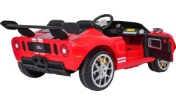 Pojazd elektryczny Ford GT, czerwony